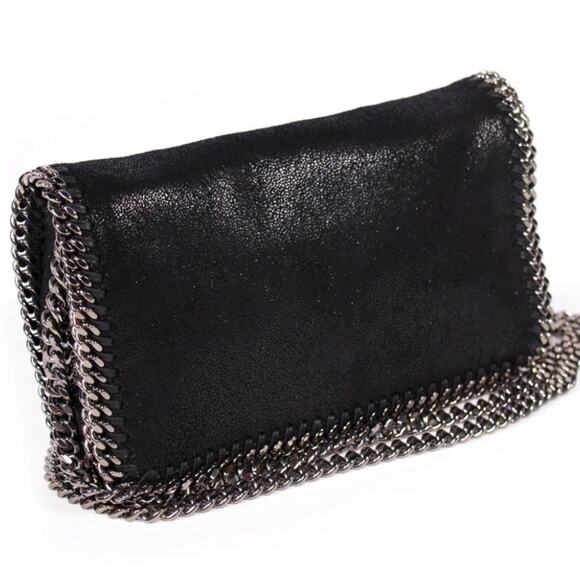 STELLA MCCARTNEY‎ FALABELLA SHAGGY DEER CROSSBODY CHAIN LINK SHOULD BAG - Picture 1 of 12